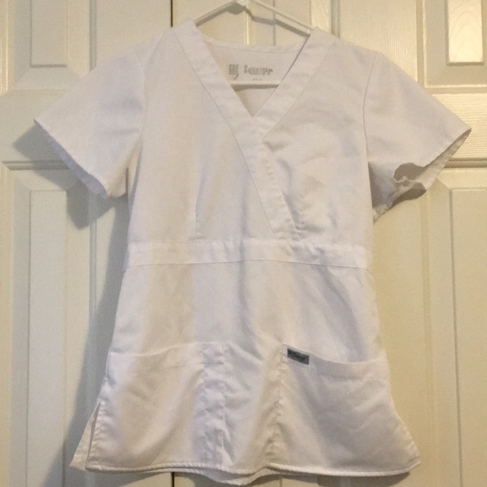 EUC white greys anatomy top